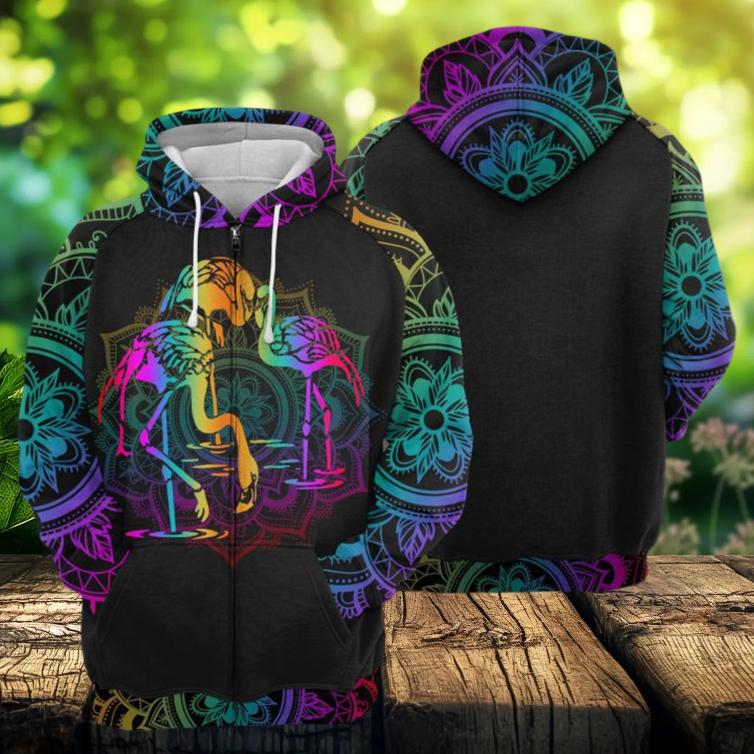 Flamingo 3D All Over Print Hoodie & Zip Hoodie